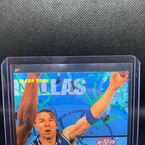 Jason Kidd 1995 Fleer NBA Dallas Mavericks Head Coach Perfect Condition - Picture 2 of 4